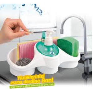 Θήκη Για Υγρό Πιάτων & Θήκη Για Σφουγγάρια