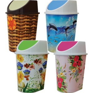 Κάδος Αιωρούμενος Κουζίνας Πλαστικό 3