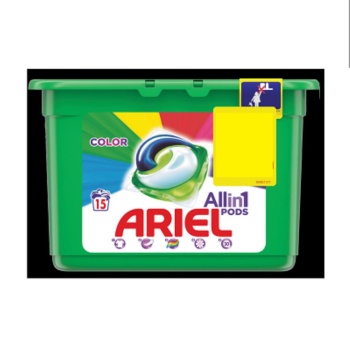 ARIEL 15 ΚΑΨΟΥΛΕΣ 3ΣΕ1 COLOR