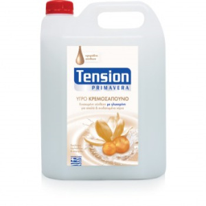 Tension Κρεμοσάπουνο Εκχύλισμα Λουλουδιών Κεχριμπάρι 4L