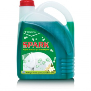Spark Υγρό Πιάτων Λεμόνι 4L
