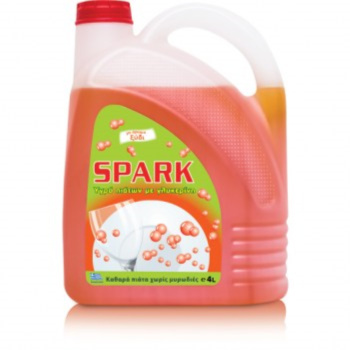Spark Υγρό Πιάτων Ξύδι 4L