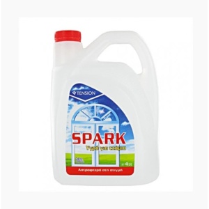 Spark Υγρό Τζαμιών Διάφανο 4L
