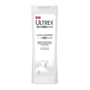 ULTREX ΣΑΜΠΟΥΑΝ CLEAN&FRESH 360ML