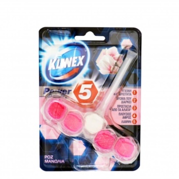 Klinex WC Block Ροζ Μανώλια Power 5 55gr