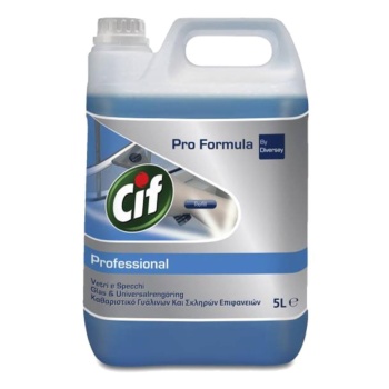 Cif Professional Καθαριστικό Γυάλινων & Σκληρών Επιφανειών 5 L