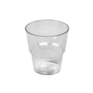 Ποτήρι Πλαστικό Σκληρό PS 25τμχ. 220ml