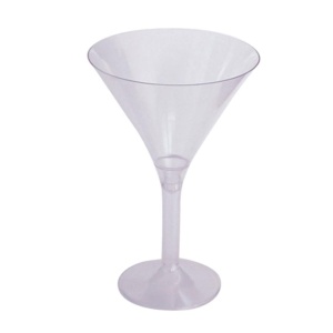 Ποτήρι Πλαστικό Σκληρό Μαρτινι PS 10τμχ.