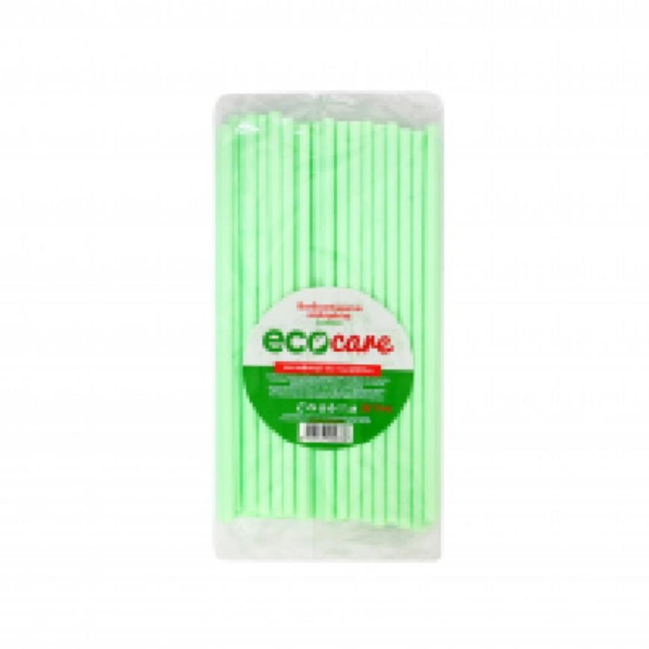 ECOCARE ΒΙΟΔΙΑΣΠΩΜΕΝΑ ΚΑΛΑΜΑΚΙΑ JUMBO 50ΤΕΜ