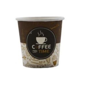 ΠΟΤΗΡΙ ΧΑΡΤΙΝΟ COFFEE TIME 4οζ   50TEM