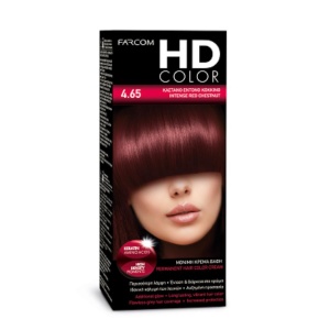 FARCOM HD ΒΑΦΗ ΜΑΛΛΙΩΝ 60ml  Ν 4.65 ΚΑΣΤΑΝΟ ΕΝΤΟΝΟ ΚΟΚΚΙΝ