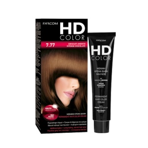 FARCOM HD ΒΑΦΗ ΜΑΛΛΙΩΝ 60ml Ν7.77 ΣΟΚΟΛΑΤΙ ΑΝΟΙΧΤΟ