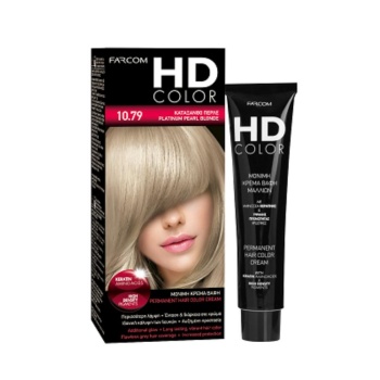 FARCOM HD ΒΑΦΗ ΜΑΛΛΙΩΝ 60ml Ν. 10.79 ΚΑΤΑΞΑΝΘΟ ΠΕΡΛΕ
