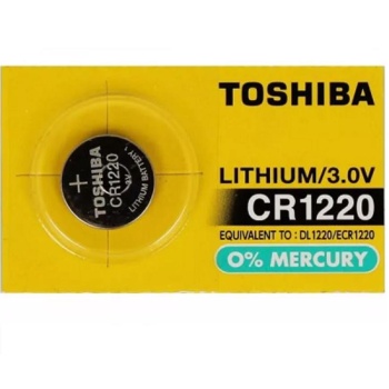 TOSHIBA CR1220 Μπαταρία Λιθίου 3V 1Τμχ +ΕΙΣΦ.ΑΝΑΚΥΚΛΩΣΗΣ
