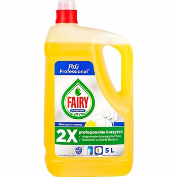 Fairy Επαγγελματικό Υγρό Πιάτων με Άρωμα Λεμόνι 5lt