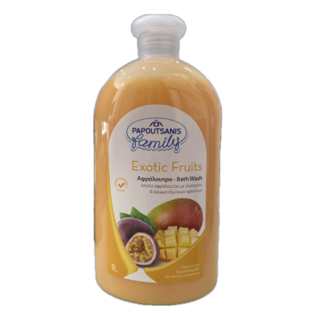 PAPOUTSANIS FAMILY ΑΦΡΟΛΟΛΟΥΤΡΟ 1L EXOTIC FRUIT