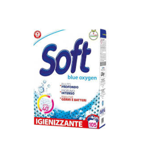 Soft Σκόνη Πλυντηρίου Ρούχων Blue Energy 100 + 5Μεζούρες