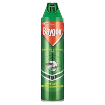 Baygon Plus Σπρέι Αφρού Για κατσαρίδες & Μυρμήγκια 400ml