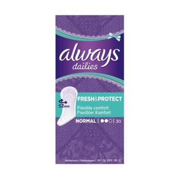 ALWAYS Σερβιετάκια Normal Fresh & Protect 30τμχ