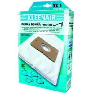 Kleenair XX1 Σακούλες Σκούπας 5τμχ Συμβατή με Σκούπα AEG   Gruppe   LG   Samsung   Severin