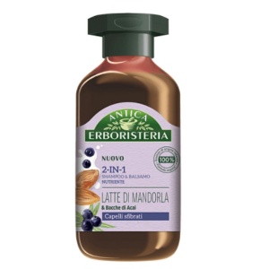 ANTICA ΣΑΜΠΟΥΑΝ για Εύθραυστα & Αδύναμα μαλλιά με Γάλα Αμυγδάλου 250ml)
