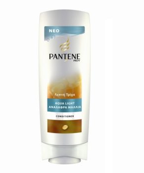 Pantene Aqua Light Μαλακτική Κρέμα Μαλλιών Για Λάμψη 400 ml