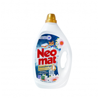 Neomat υγρό πλυντηρίου ρούχων λωτός του μπαλί 45μεζ 2,025lt