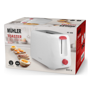 ΦΡΥΓΑΝΙΕΡΑ 2ΘΕΣΕΩΝ 800W MUHLER MT-969