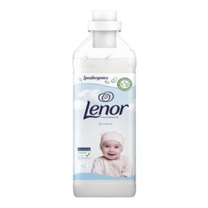 Lenor Υποαλλεργικό Μαλακτικό Ρούχων Sensitive 42 Μεζούρες 966ml