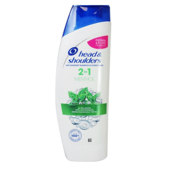 Head & shoulders σαμπουάν menthol 300ml