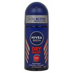 NIVEA ΑΠΟΣΜΗΤΙΚΟ ROLL-ON 50ML MEN DRY IMPACT