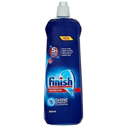 Finish λαμπρυντικό πλυντηρίου πιάτων original 800ml