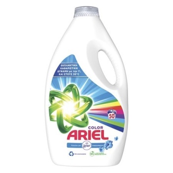 ARIEL ΥΓΡΟ ΠΛΥΝΤΗΡΙΟΥ  TOUCH OF LENOR COLOR 50ΜΕΖ