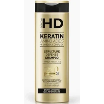 HD FARCOM ΣΑΜΠΟΥΑΝ 400ml ΤΑΛΑΙΠΩΡΗΜΕΝΑ ΜΑΛΛΙΑ