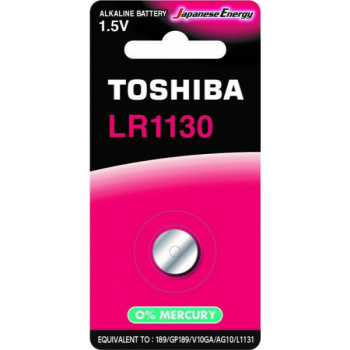 TOSHIBA ΜΠΑΤΑΡΙΑ LR1130 BR-1C ΜΕ ΦΟΡΟ 0.08