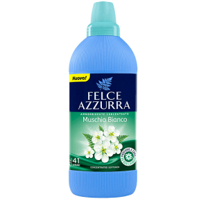 Felce Azzurra Muschio Bianco Συμπυκνωμένο Μαλακτικό Ρούχων για το πλυντήριο 41 δόσεις 1025ml