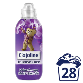 Cajoline Μαλακτικό Ρούχων 28 Μεζούρες Intense Care με Άρωμα Μύρτιλο & Μωβ Ορχιδέα 644ΜΛ