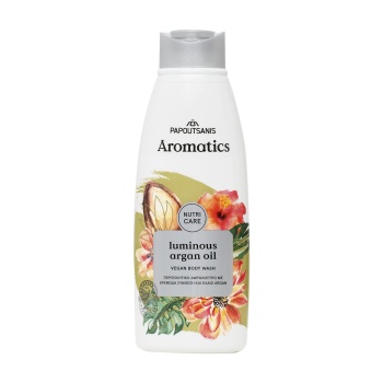 PAPOUTSANIS AROMATICS ΑΦΡΟΛΟΥΤΡΟ 600ml – (LUMINOUS ARGAN OIL)