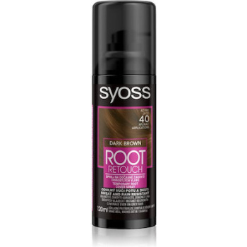 SYOSS ROOT RETOUCH ΒΑΦΗ SPRAY ΚΑΣΤΑΝΟ ΣΚΟΥΡΟ 120ΜΛ