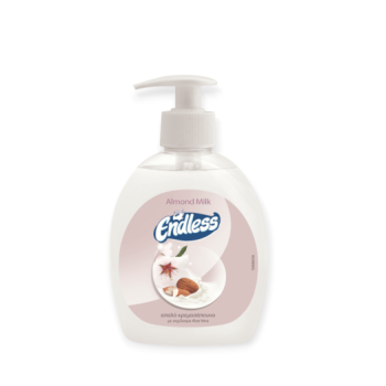 Endless υγρό κρεμοσάπουνο almond milk  300ΜΛ