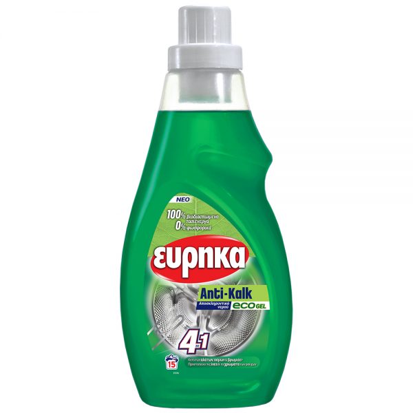 ΕΥΡΗΚΑ ΑΠΟΣΚΛΗΡΥΝΤΙΚΟ ΝΕΡΟΥ GEL ANTI-KALK ECO 750 ML