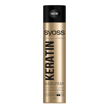 SYOSS HAIR SPRAY 400ML N4 KERATIN ΧΡΥΣΟ
