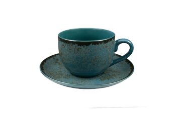ΣΕΤ 6 τεμάχια ΦΛΙΤΖΑΝΙ ΤΕΙΟΥ 220cc MOON SHADE 18274-99/TEAL - ORIANA FERELLI®
