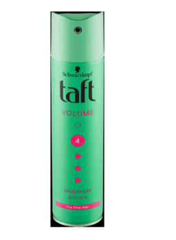 TAFT Hairspray Volume No4 250ML