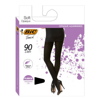 BIC ΚΑΛΣΟΝ SOFT OPAQUE 90DEN (LARGE) - (ΜΑΥΡΟ)
