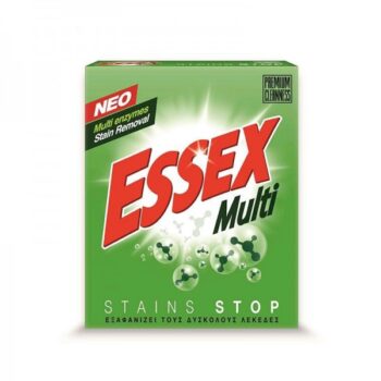 Essex Multi Stains Stop Απορρυπαντικό Ρούχων σε Σκόνη με Άρωμα Violet Blossom 2.40kg (50 Μεζούρες)
