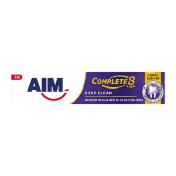 AIM Οδοντόκρεμα Complete 8 Actions Deep Clean  75ΜΛ