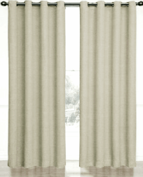 Κουρτίνα Blackout σκίασης με 8 κρίκους Ideal Art 8400 140×270 Μπεζ