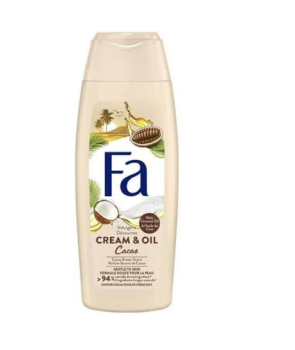 Fa Cream & Oil Κρεμώδες Αφρόλουτρο Βούτυρο Κακάο & Λάδι Καρύδας 250ML
