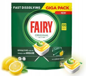 FAIRY ΤΑΜΠΛΕΤΕΣ ΠΛΥΝΤΗΡΙΟΥ ΠΙΑΤΩΝ 100ΤΜΧ ORIGINAL